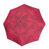 Parapluie long Femme KNIRPS - Ouverture automatique - Rouge à motifs