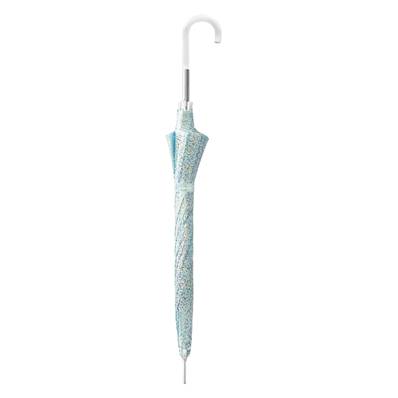Parapluie long transparent pour femme - Paillettes
