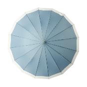 Grand parapluie de golf - 16 baleines - Grande protection de 105 cm de diamètre - Bleu ciel