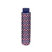 Mini parapluie pliant pour femme - Résistant au vent - Motif géométrique