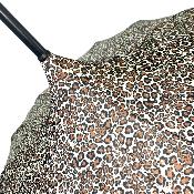 Parapluie long pour femme - Parapluie pagode - Imprimé léopard