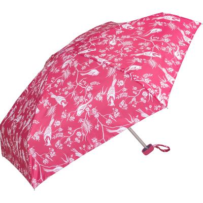 Parapluie pliant à ouverture manual - Résistant au vent - Fuschia