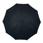 Parapluie long homme - 10 baleines - Résistant au vent - Diamètre 120 cm- Noir