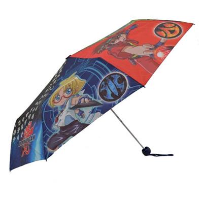 Parapluie enfant - pliant - manuel - imprimé BAKUGAN