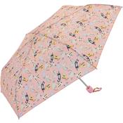 Parapluie pliant femme - Parapluie Compact de 24 CM - Rose avec imprimé CHAT