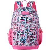 Sac à dos scolaire Annox NextGen - 30 x 15 x 44 cm - 20 L - Mélange rose