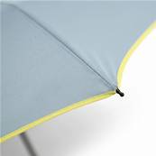 Mini parapluie pliant - Poignée à bouton - Résistant au vent - Bleu tourmaline