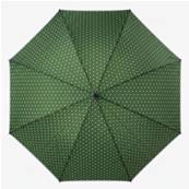 Parapluie long automatique - UVP 50+ Protection - Pois - Vert