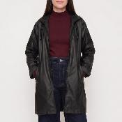 Imperméable pliable et imperméable avec pochette - Noir botanique - Taille L