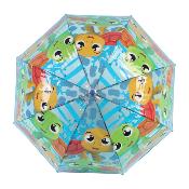 Parapluie enfant - Ouverture automatique - Tortue - Bleu profond