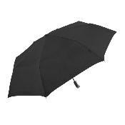Paraplui Pliant - Système d'ouverture automatique - Grande protection de 120 cm - Avec sac assorti - Parapluie avec sac - Résistant au vent - Noir