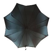 Parapluie forme tournesol droit automatique - noir
