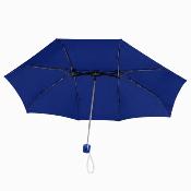 Parapluie pliant carré pour femmes - Grande toile de 102 cm - Résistant au vent - Adapté à 2 personnes - Bleu royal