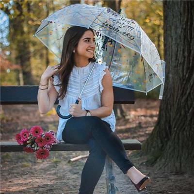 Parapluie Cloche - Design Anglais - Ouverture automatique - Confettis