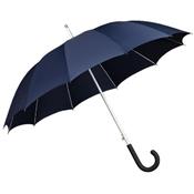 Grand parapluie droit - ouverture automatique - bleu marine