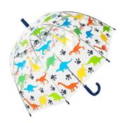 Parapluie cloche transparente enfant - Imprimé dinosaures