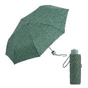 Mini parapluie pliant pour femmes - Protection UVP 50+ - Ultra-léger et compact - Imprimé style léopard - Vert
