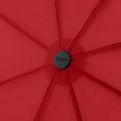 Parapluie pliant à ouverture automatique - Résistant au vent - Rouge