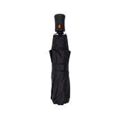 Parapluie pliant ultraléger pour femme - Ouverture et fermeture automatiques - Résistant au vent - Protection UV - Noir
