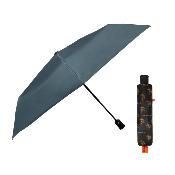 Parapluie pliant ultraléger pour femme - Ouverture et fermeture automatiques - Résistant au vent - Protection UV - Bleu ardoise