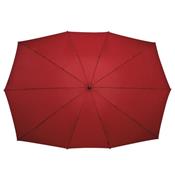Parapluie droit pour deux - ouverture manuelle - rouge