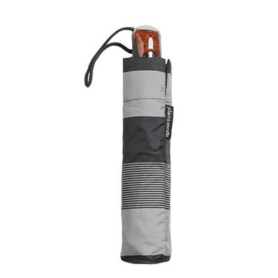 Parapluie pliant pour homme PIERRE CARDIN - Ouverture et fermetures automatiques - Résistant au vent - Rayures
