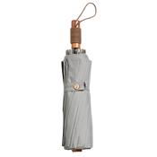 Parapluie pliant femme Vogue - Résistant au vent - 16 baleines - Gris