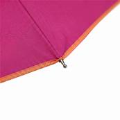 Mini parapluie pliant - Ouverture et fermeture automatiques - Poignée à molette - Ultra Léger et Ultra Minuscule - Résistant au vent - Rose fuchsia