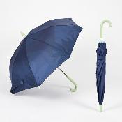 Parapluie long pour enfants - Intérieur imprimé - Vert - Dinosaure