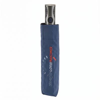 Parapluie pliant unisexe - Ouverture et fermeture automatiques - Résistant au vent - Bleu