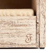 Ferribiella – Maisonnette Parigi pour Chat Favorisant Griffade et Bien-Être – Taille Unique – 53 x 40 x 51 cm – Naturel