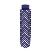 Mini parapluie pliant pour femme - Résistant au vent - Motif géométrique