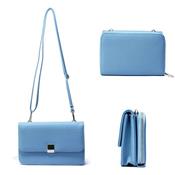 Petit sac à main femme - 2 en 1 - Bleu