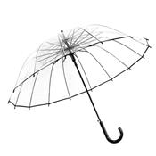 Parapluie transparent cloche femme - 16 baleines - reduced