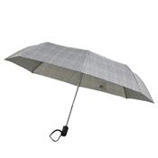 Parapluie pliant pour homme PIERRE CARDIN - Ouverture et fermetures automatiques - Résistant au vent - Gris