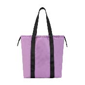 Sac cabas réversible pour femme - Résistant à l'eau - Noir et Rose fondant