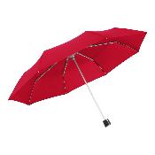 Parapluie pliant femme et homme - Léger et compact - Rouge
