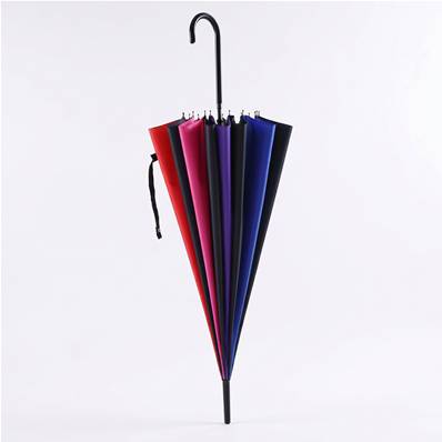Parapluie Pagode pour Femme - 16 Baleines en Alliage - Diamètre de la toile 110 cm - Style Vintage - Arc en Ciel