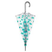 Parapluie cloche Femme - Ouverture Automatique - Pois bleu