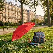Parapluie long pour enfants - Rouge