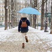 Parapluie long pour enfants - Bleu