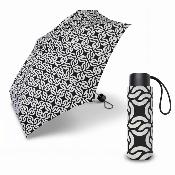 Mini parapluie pliant - Ouverture et fermeture automatiques - Poignée à molette - Ultra Léger et Ultra Minuscule - Nœud de liaison