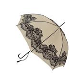 Parapluie long - Style vintage - Ouverture automatique - Beige