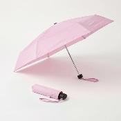 Mini parapluie pliant pour femmes - Ultra-léger et compact - Résistant au vent - Rose pastel