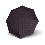 Parapluie pliant Femme - Ouverture et fermeture automatiques - Bleu à pois rouges