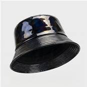 Chapeau de pluie pour femme - Imperméable - Noir