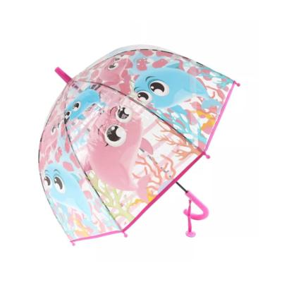 Parapluie enfant - Ouverture automatique - Dauphin - Rose