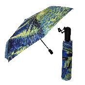Parapluie pliant - Système d'ouverture automatique - Au fil du Rhône de Van Gogh