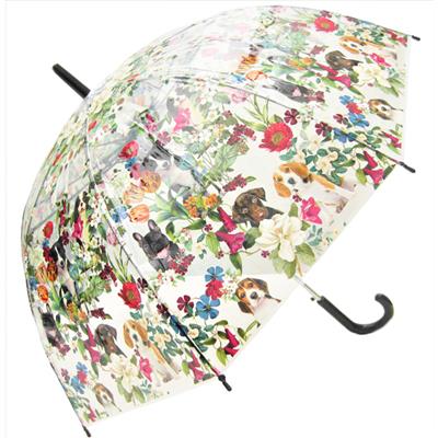 Parapluie Cloche Femme - Design Anglais - Ouverture automatique - Chiots