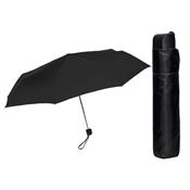 Mini parapluie pliant homme et femme - Ultra léger et compact 224 GR - Noir - reduced